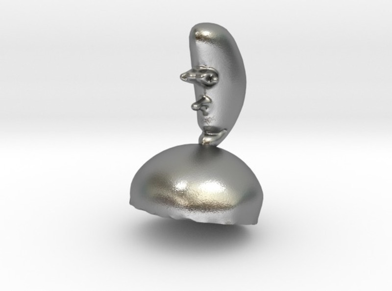Moon on stand