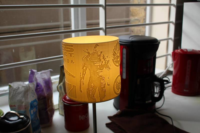 Mass Effect - Litho Lamp Shade