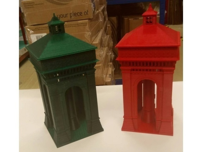 Colchester Water Tower ( Jumbo Water Tower ) 3D Print 137601