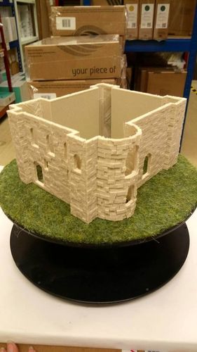 Colchester Castle 3D Print 137602