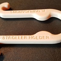 Small THE STROLLER HOLDER 3D Printing 137646