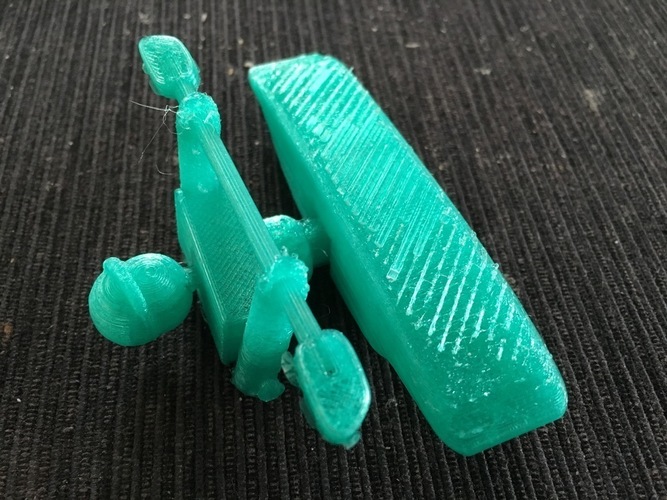 Rolling Kayak Model 3D Print 137692