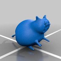 sitting fat cat - Thumbnail 2