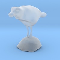 Small swimming duck with stand 3D Printing 13775