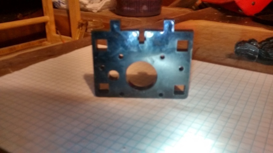 Y axis stepper motor mount and support 3D Print 137800