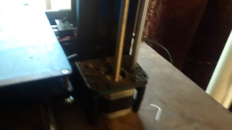 Y axis stepper motor mount and support 3D Print 137801