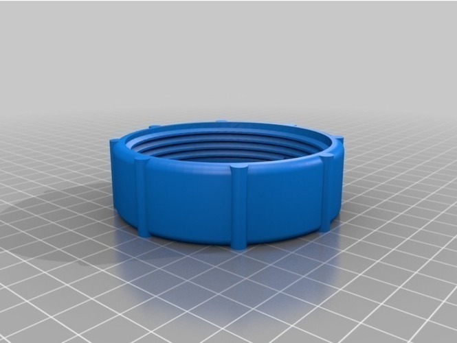 3 inch diameter pipe cap 3D Print 137809