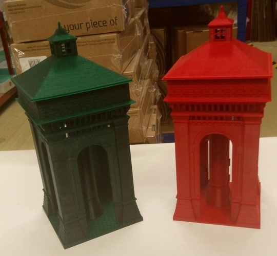 Colchester Water Tower ( Jumbo Water Tower )  3D Print 137815