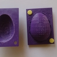 Small Moule œufs de Pâques 3D Printing 137834
