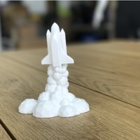 Small Launching Space Shuttle 3D Printing 137877