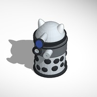 Small Dalek 3D Printing 13798