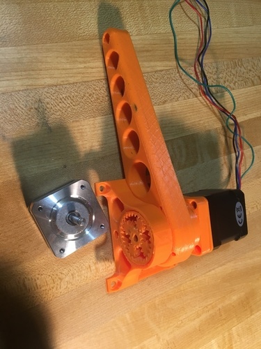 Demo Mount and Demo Arm For Gear Box Project 3D Print 137983