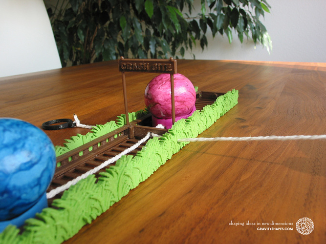 Easter Eggs Crasher: Crash Site 3D Print 138011