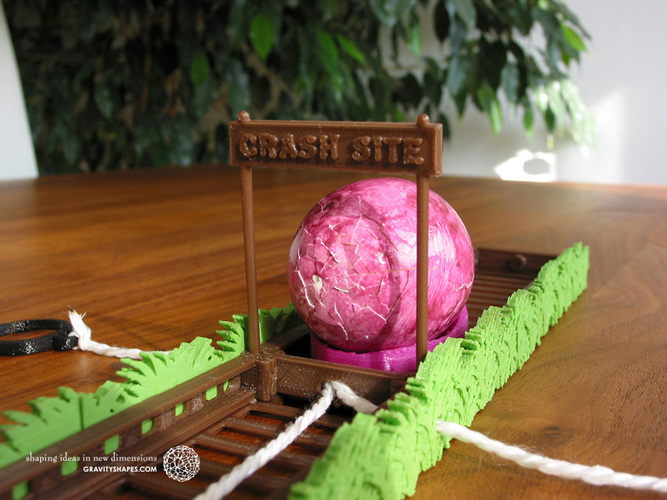 Easter Eggs Crasher: Crash Site 3D Print 138014