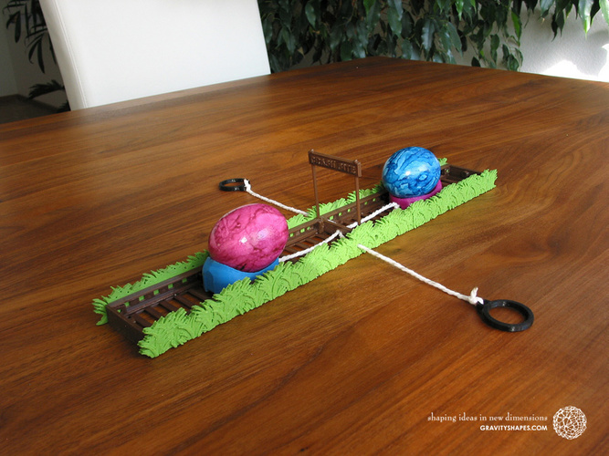 Easter Eggs Crasher: Crash Site 3D Print 138017