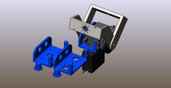 Standard Servos Pan & Tilt Brackets Kit