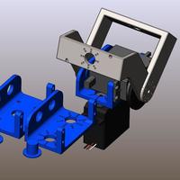 Small Standard Servos Pan & Tilt Brackets Kit 3D Printing 138033