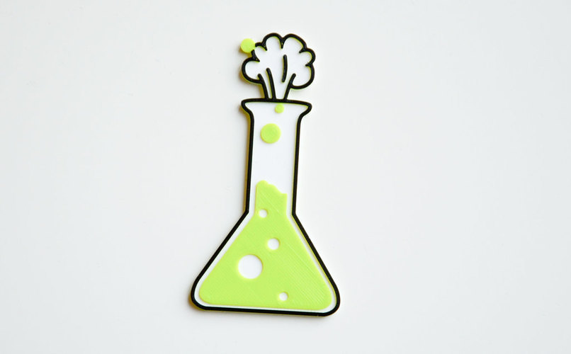 Love chemistry brooch/pin vol2 3D Print 138051