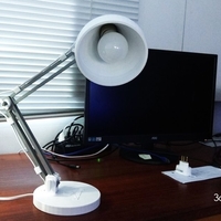 Desk Lamp 3dPrintable - 3dFactory Brazil - Thumbnail 7