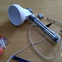 Desk Lamp 3dPrintable - 3dFactory Brazil - Thumbnail 11