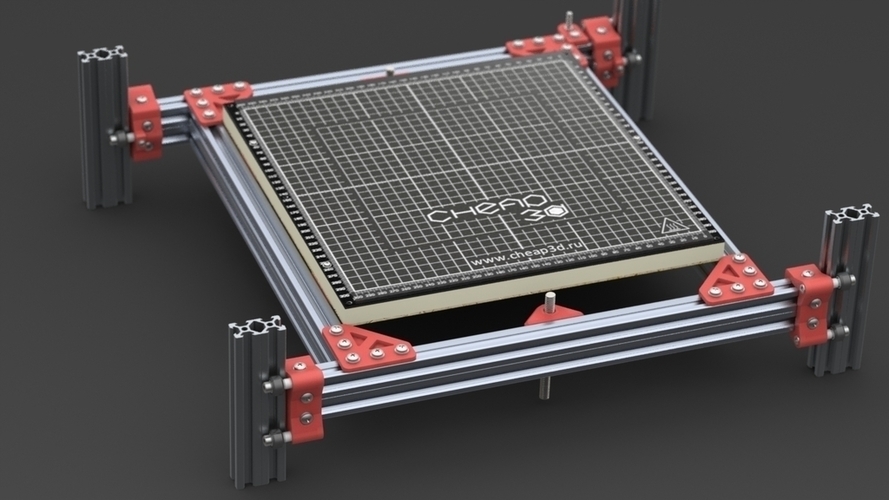 Re-D-Bot bed model for Simplify3d 3D Print 138112