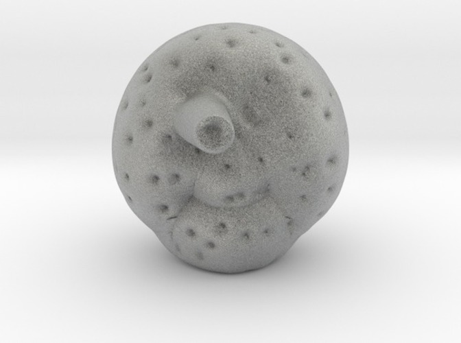 From the earth to the moon scene 3D Print 13821