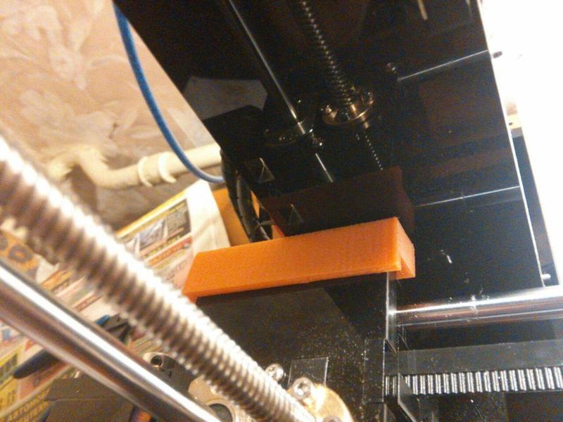 Z-Axis endstop level with glass