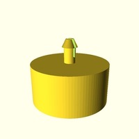 Small Parametric OpenSCAD Snap Fit 3D Printing 138311