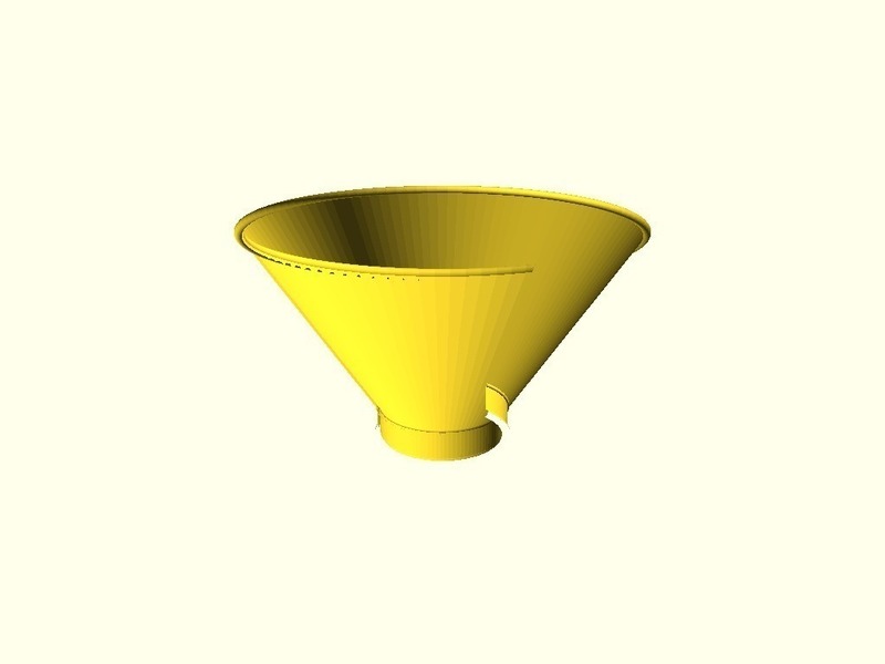 Parametric simple lamp shade