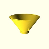 Small Parametric simple lamp shade 3D Printing 138316