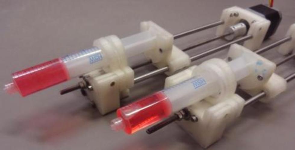 Open source syringe pump 3D Print 138330