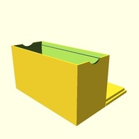 Customizable card box with recycle symbol lid - Thumbnail 2
