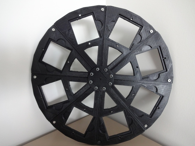 Parametric Automated Filter Wheel Changer 3D Print 138373