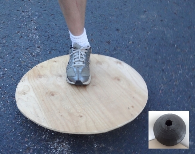 Ankle board 3D Print 138377