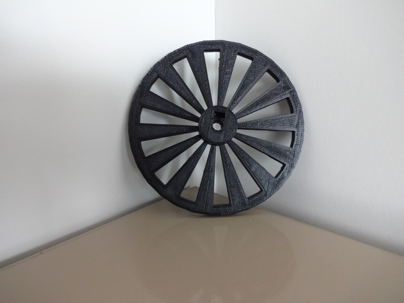 Parametric open-source chopper wheel
