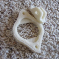 Textile fastener - 2 prong - Thumbnail 3