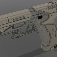 Ghost in the shell -Major termoptic pistol - Thumbnail 4