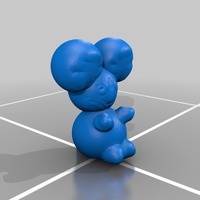 Small koala 3D Printing 13843