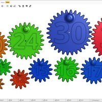 Magnetic Gear Toy - Thumbnail 2