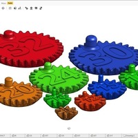 Magnetic Gear Toy - Thumbnail 3
