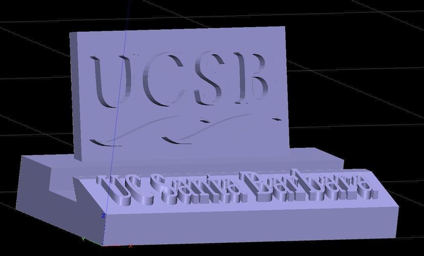 UCSB Santa Barbara Gauchos Phone Stand (3 designs) 3D Print 138469