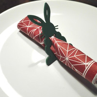 Easter bunny - napkin ring - Thumbnail 2