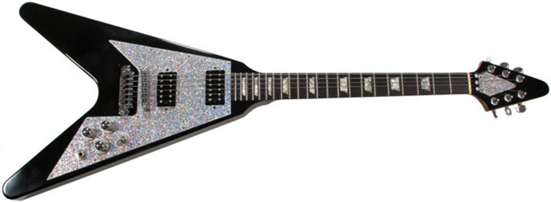 Gibson flying V in perfect scale 1:4 fully 3D printable