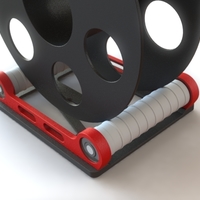 Small Spool holder model 3D Printing 138543