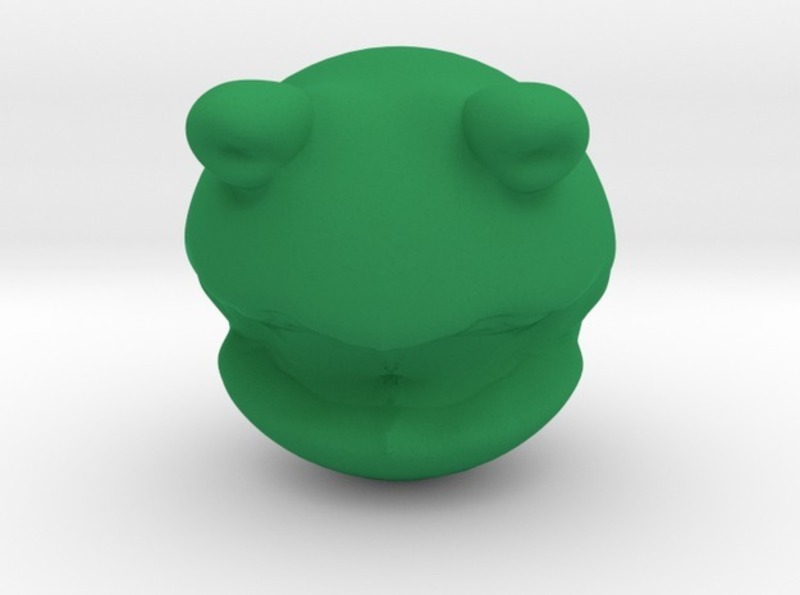 Rolly polly Kermit the frog head toy