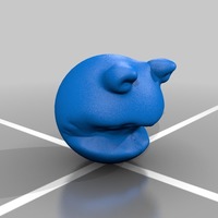 Rolly polly Kermit the frog head toy - Thumbnail 2