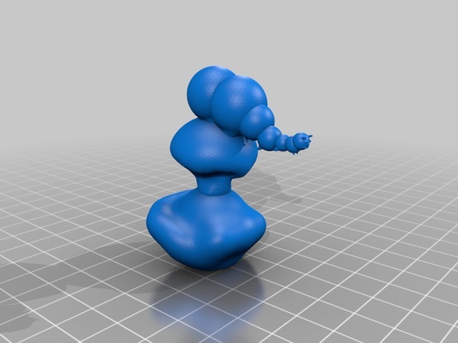 the catterpiller from alice in wonderland 3D Print 13867