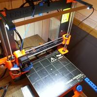 Prusa I3 MK2 LED bar holder - Thumbnail 2