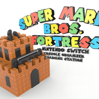 Super Mario Fortress Console Organizer & Charging Station - Thumbnail 1