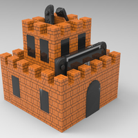 Super Mario Fortress Console Organizer & Charging Station - Thumbnail 4